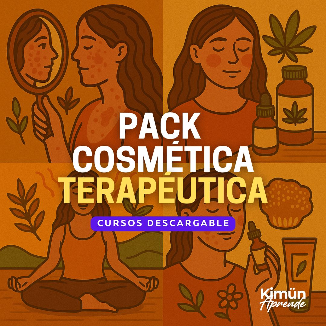 PACK COSMÉTICA TERAPÉUTICA (7 CURSOS DESCARGABLES)