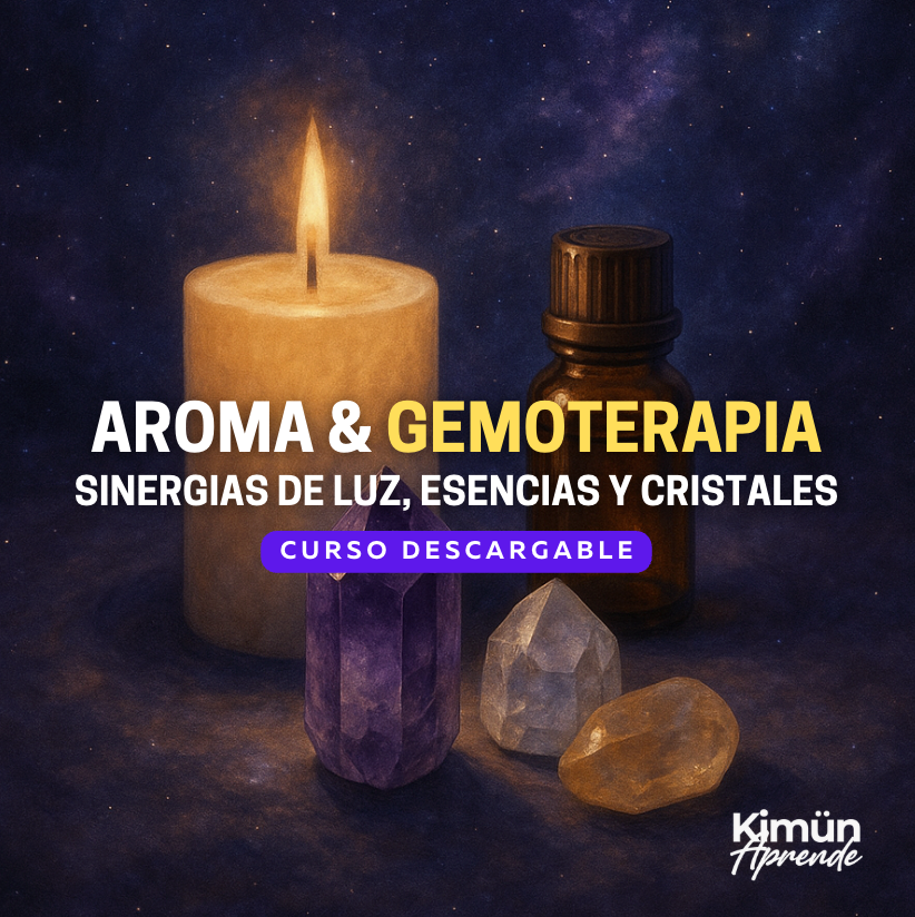 Aroma & Gemoterapia – Sinergias de Luz, Esencias y Cristales