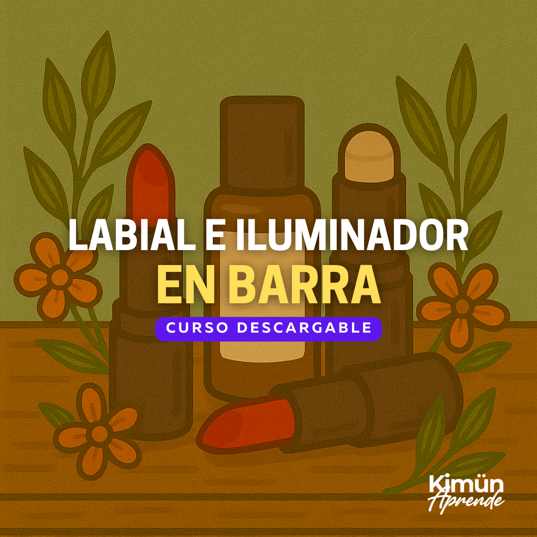 MAQUILLAJE NATURAL II – Labial e Iluminador en barra