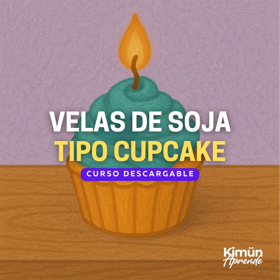 VELAS TIPO CUPCAKE (Gourmet)