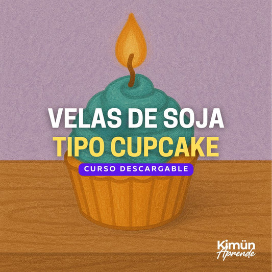 VELAS TIPO CUPCAKE (Gourmet)