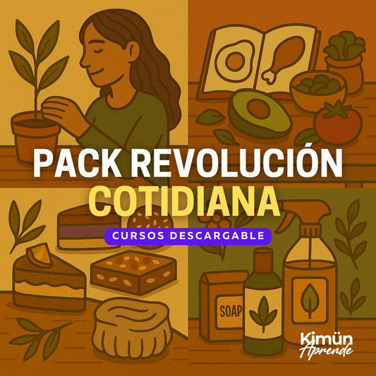 PACK REVOLUCIÓN COTIDIANA (7 CURSOS DESCARGABLES)