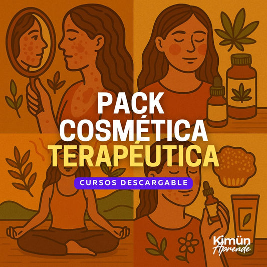 PACK COSMÉTICA TERAPÉUTICA (7 CURSOS DESCARGABLES)